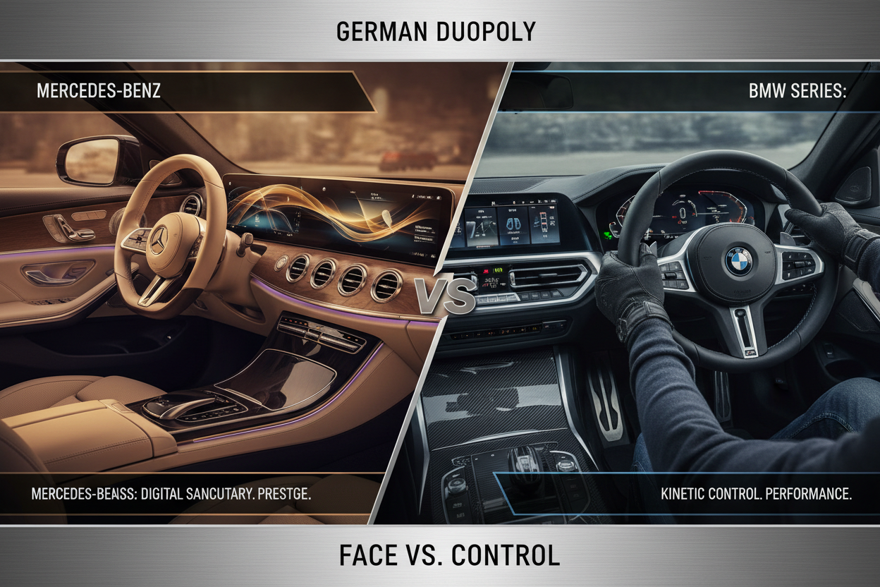 Mercedes C-Class vs. BMW 3 Series 2026: Which Executive Sedan Rules the Middle-Class Drive?