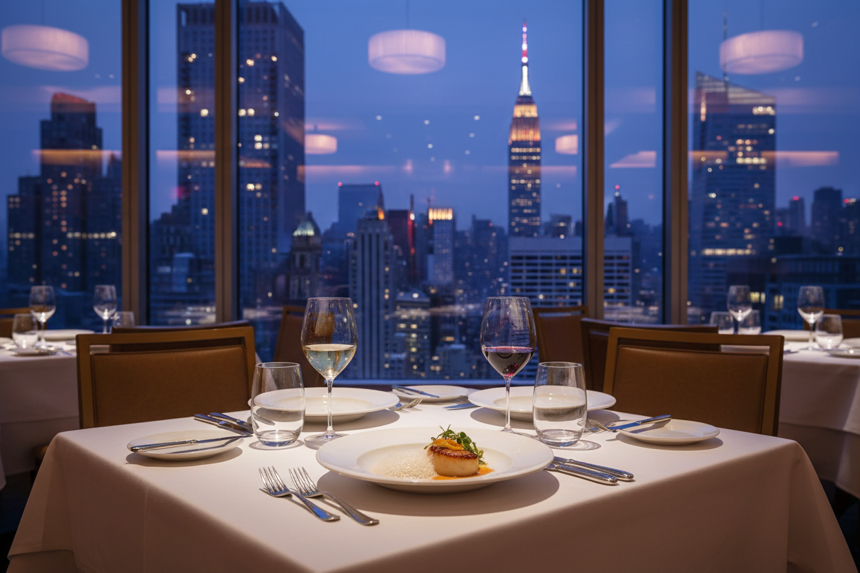 Which 10 Michelin Restaurants Define New York’s "Gilded Aura" in 2026? | Scent Lab 33