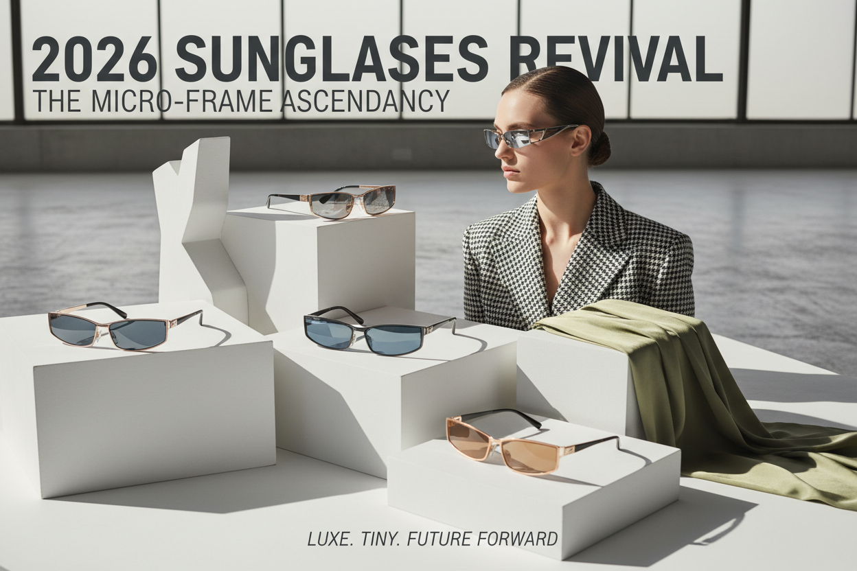 2026 Micro-Sunglasses Revival: Why Tiny Frames are Trending | Scent Lab 33