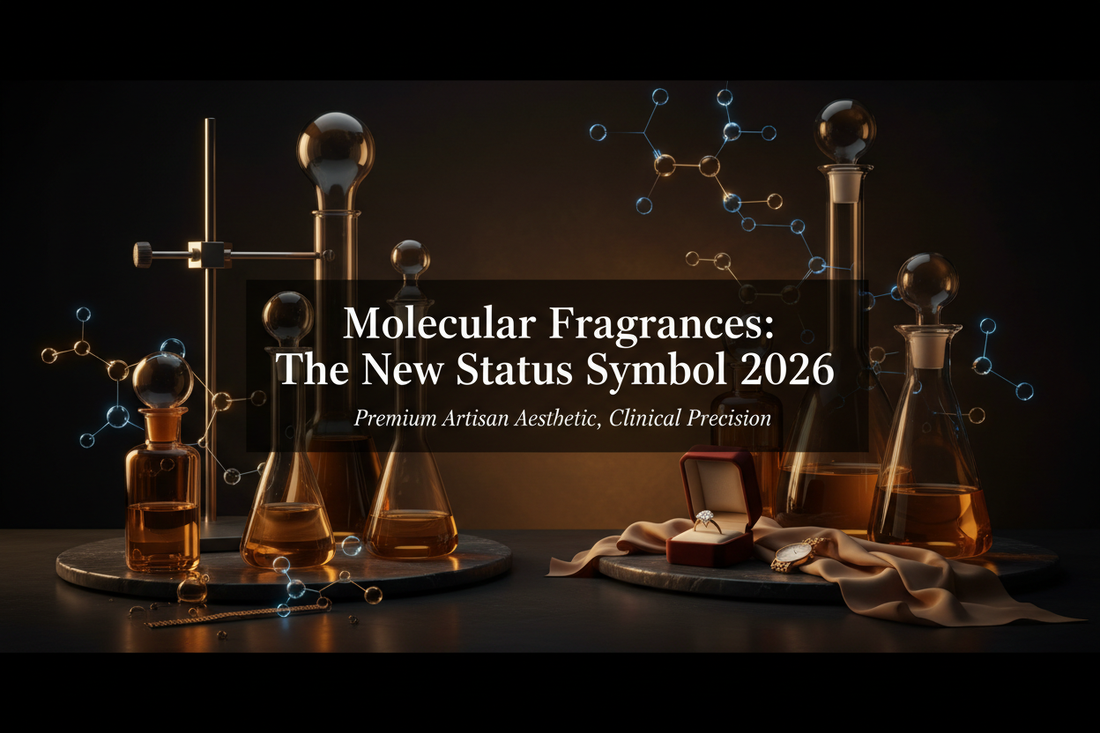 Why Molecular Fragrances Replaced Luxury Watches as the #1 Status Symbol in 2026 | Scent Lab 33