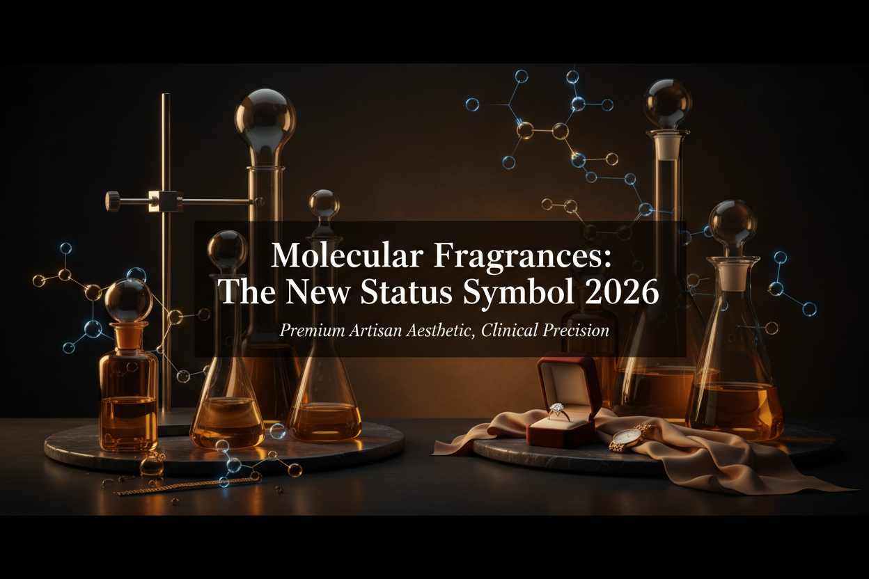 Why Molecular Fragrances Replaced Luxury Watches as the #1 Status Symbol in 2026 | Scent Lab 33