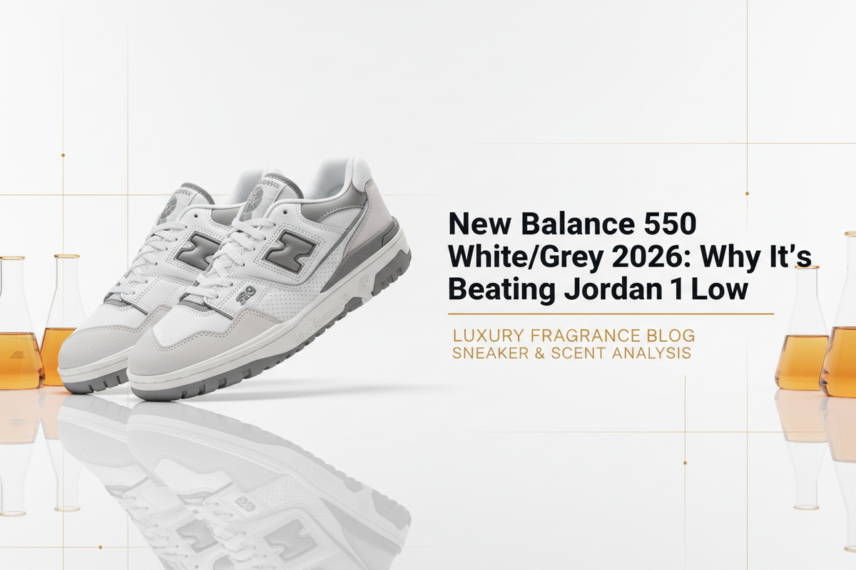 New Balance 550 White/Grey 2026: Why It’s Beating Jordan 1 Low | Scent Lab 33