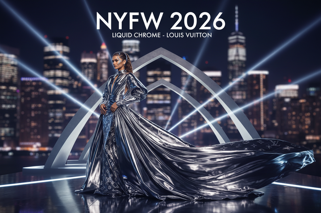NYFW 2026 Shock: Zendaya’s "Liquid Chrome" Louis Vuitton Style Audit | Scent Lab 33