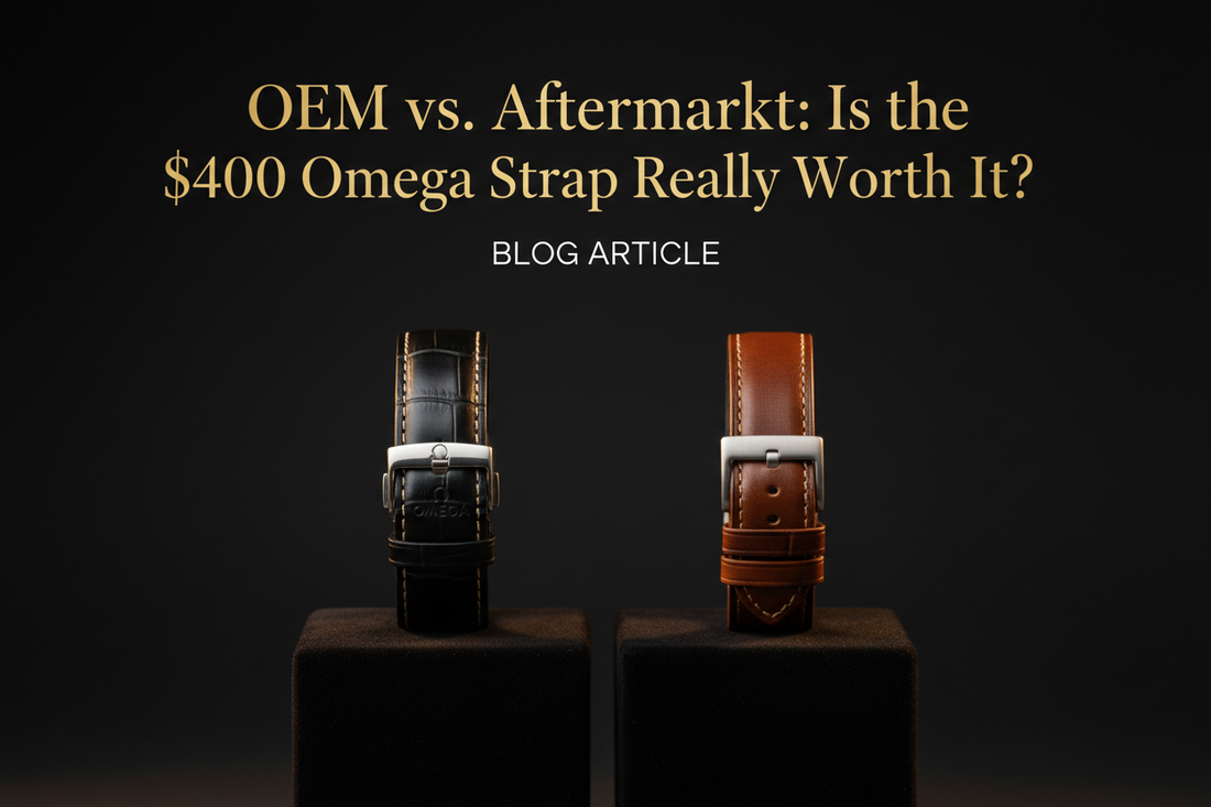 OEM vs. Aftermarket: Is the $400 Omega Strap Really Worth It? | Scent Lab 33