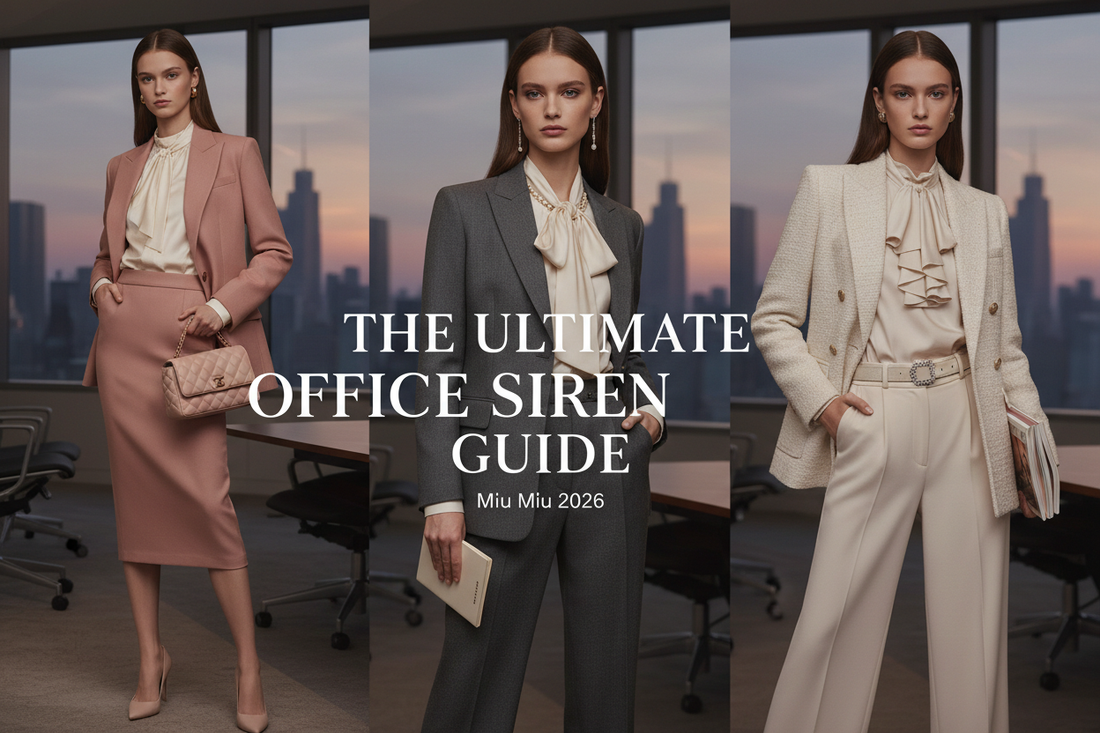 Wonyoung and Sydney Sweeney Miu Miu 2026: The Ultimate Office Siren Guide | Scent Lab 33