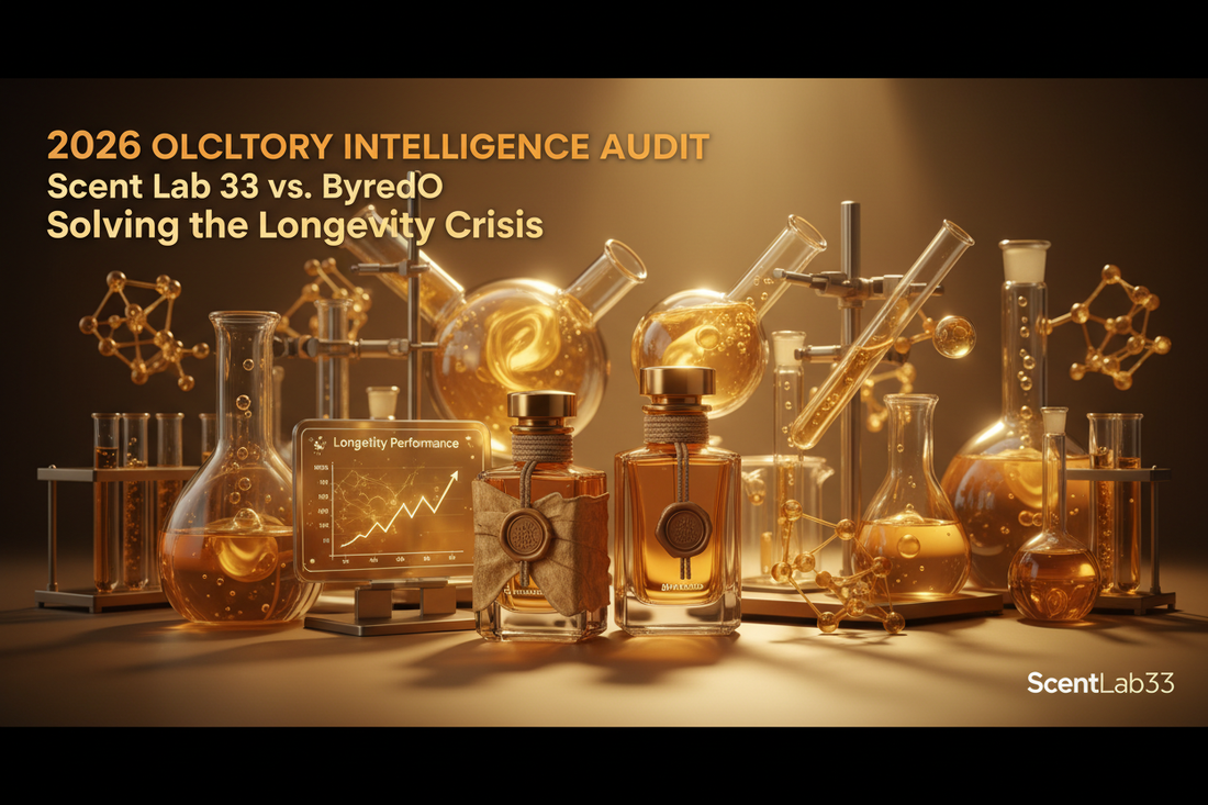 2026 Olfactory Intelligence Audit: Scent Lab 33 vs. Byredo – Solving the Longevity Crisis