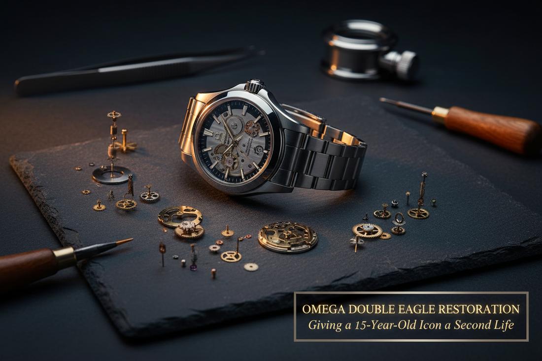 Omega Double Eagle Restoration: Giving a 15-Year-Old Icon a Second Life | Scent Lab 33