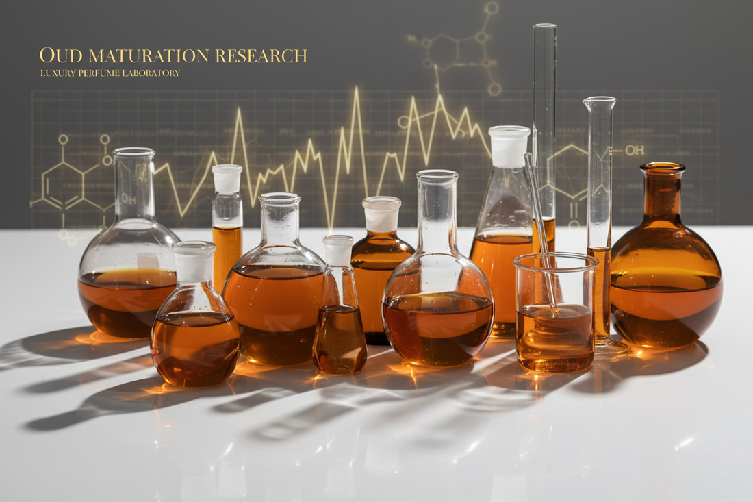 2026 Oud Maturation Report: Mass Spectrometry of 5-Year vs 10-Year Molecules | Scent Lab 33