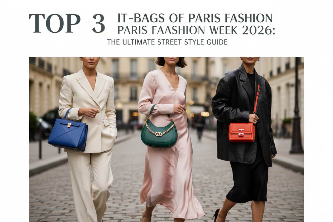 Top 3 It-Bags of Paris Fashion Week 2026: The Ultimate Street Style Guide | Scent Lab 33