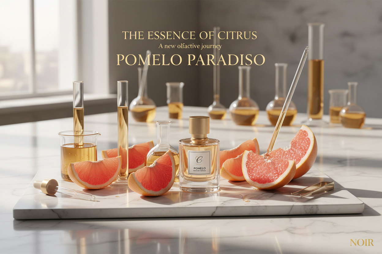 Scent Lab 33 Pink Pomelo vs Pomelo Paradis – Luxury Citrus Perfume Editorial & Modern Fragrance Alternative