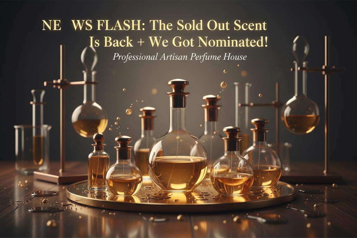 NEWS FLASH: The "Sold Out" Scent Is Back + We Got Nominated!
