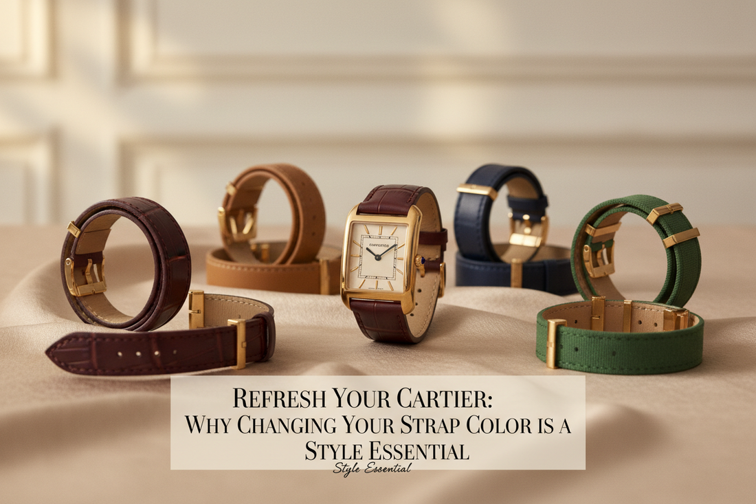 Refresh Your Cartier: Why Changing Your Strap Color is a Style Essential