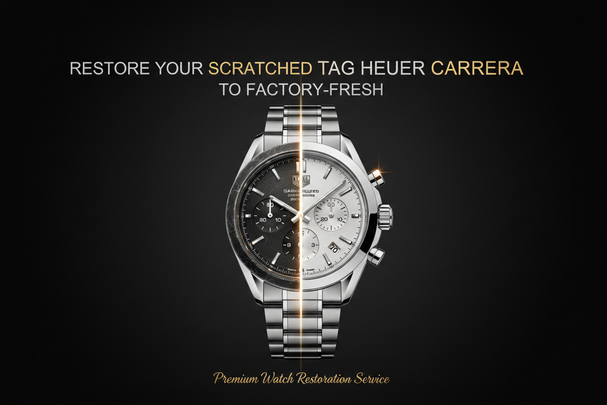 Restore Your Scratched TAG Heuer Carrera to Factory-Fresh | Scent Lab 33