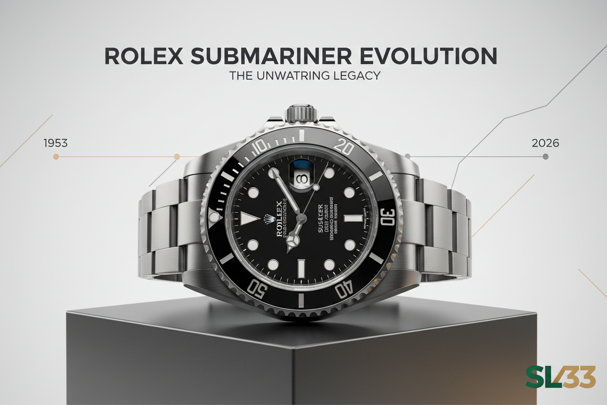 The Rolex Submariner Evolution: Why the "Black Sub" Still Rules in 2026 | Scent Lab 33