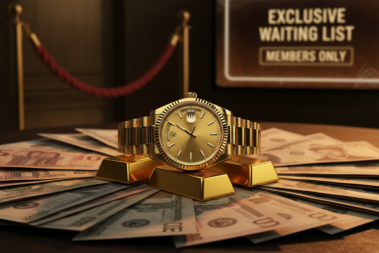 Why is a Rolex Worth More Than Cash in 2026? The "Golden Waitlist" Explained | Scent Lab 33
