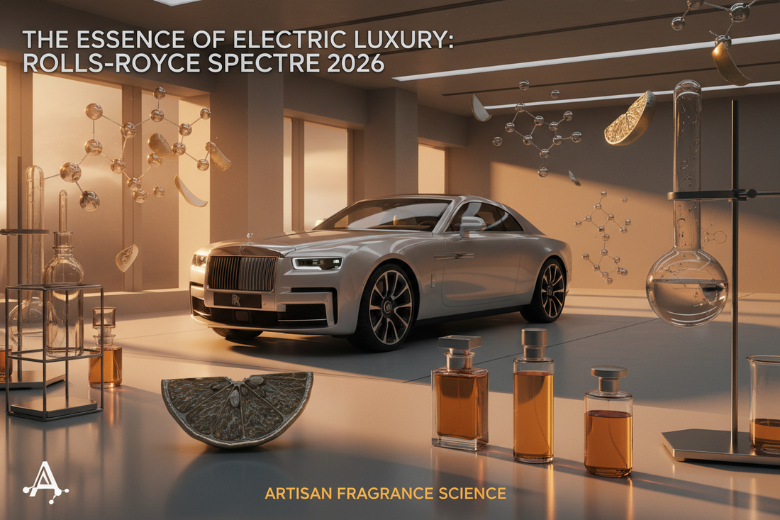 Rolls-Royce Spectre 2026: Solving EV Range Anxiety with Metallic Molecules | Scent Lab 33