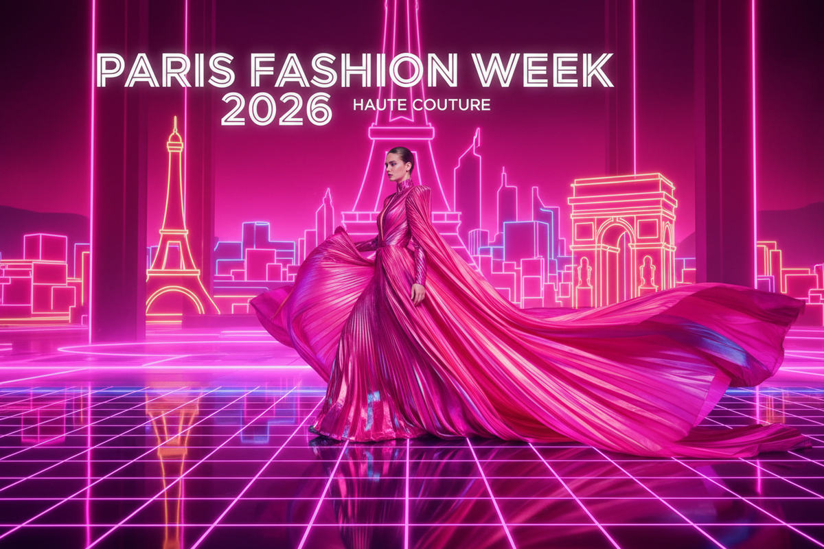 Rosé Paris Fashion Week 2026: Why High-Saturation Neon is the New Luxury | Scent Lab 33