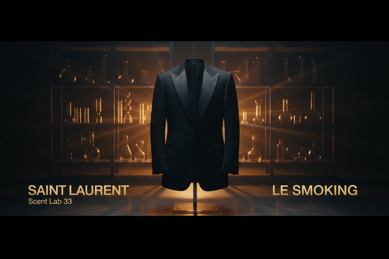 Why Saint Laurent’s Le Smoking is the 2026 Soul Uniform for High-Net-Worth Women | Scent Lab 33
