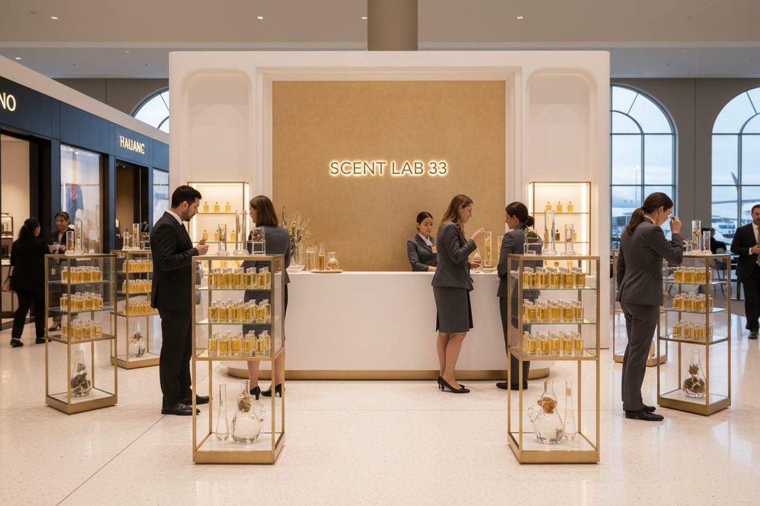 Global Intelligence Node: Scent Lab 33 Lands at Doha International Airport
