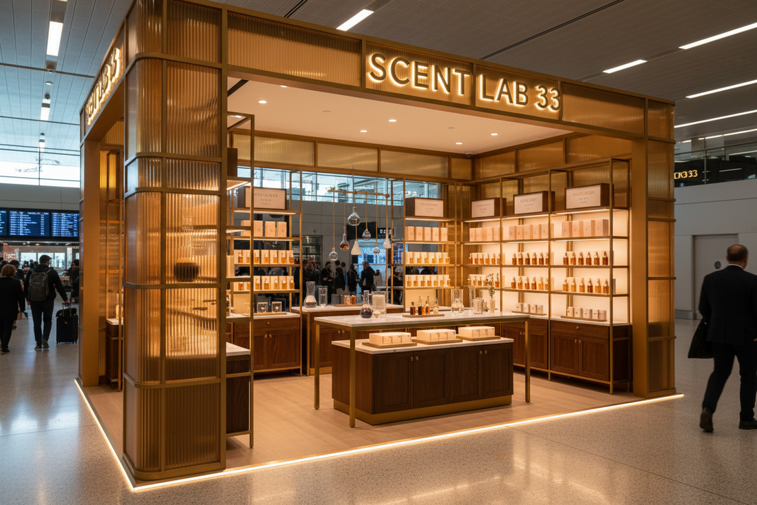 2026 Olfactory Intelligence: Scent Lab 33 DXB Pop-Up | Dubai Airport Exclusive