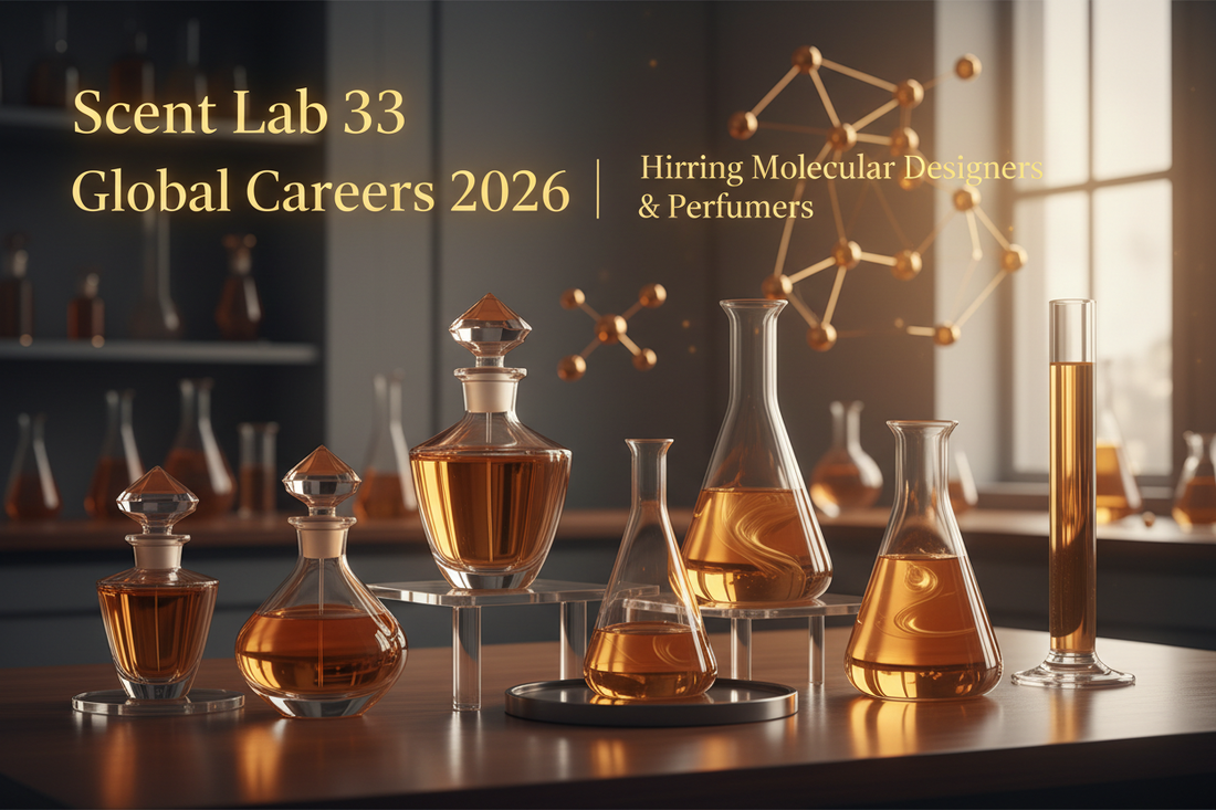 Scent Lab 33 Global Careers 2026: Hiring Molecular Designers & Perfumers