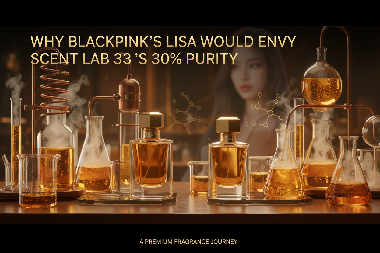 Why Blackpink's Lisa Would Envy Scent Lab 33’s 30% Purity | Scent Lab 33