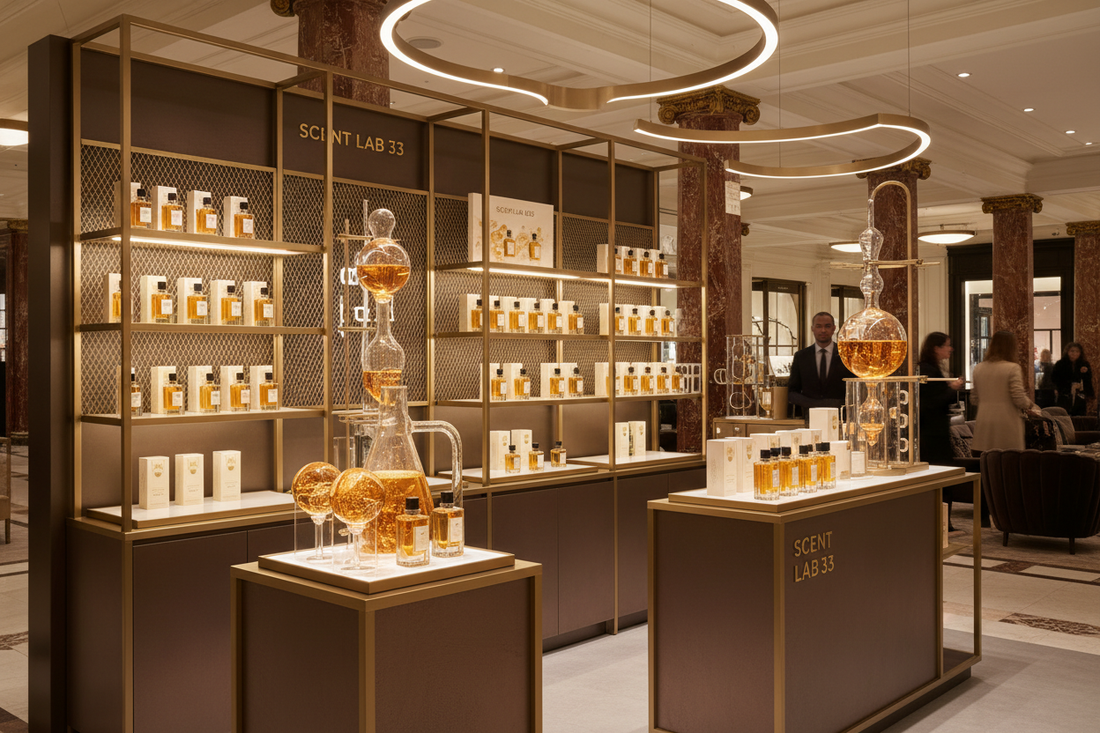 Scent Lab 33 Harrods London Pop-Up 2026: The Future of Molecular Perfumery