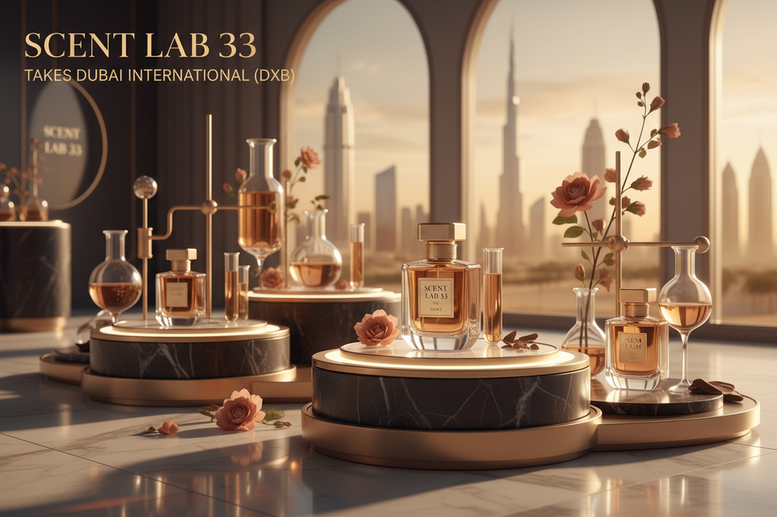 The Desert Intervention: Scent Lab 33 Takes Dubai International (DXB)