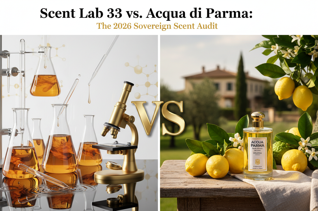 Scent Lab 33 vs. Acqua di Parma: The 2026 Sovereign Scent Audit | Scent Lab 33