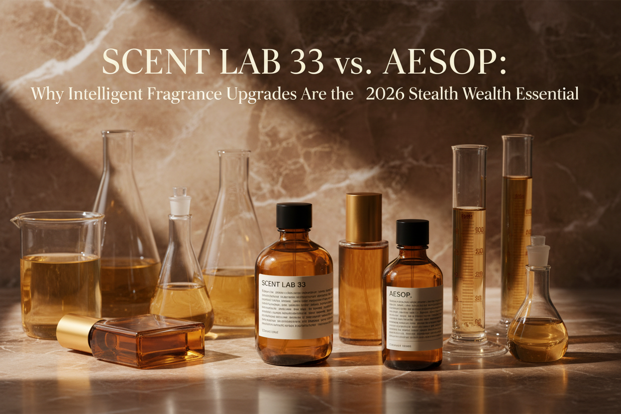Scent Lab 33 vs. Aesop: Why Intelligent Fragrance Upgrades Are the 2026 Stealth Wealth Essential