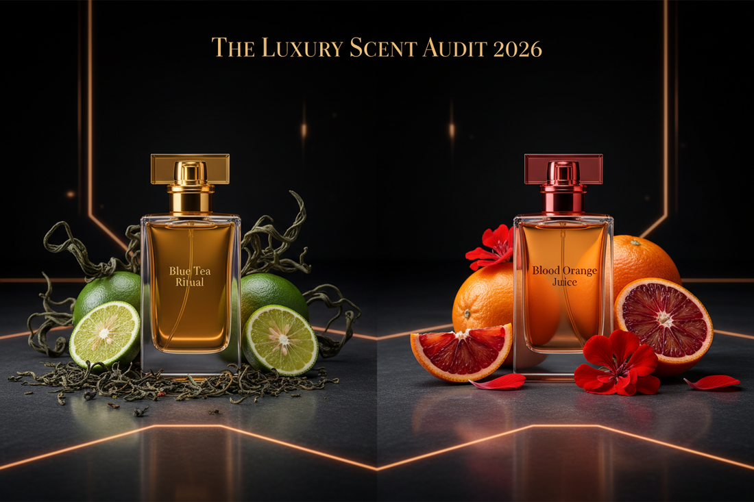 Scent Lab 33 vs Atelier Cologne: Why Blue Tea Ritual & Blood Orange Juice Win in 2026