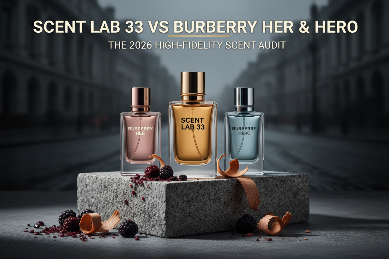Scent Lab 33 vs Burberry Her & Hero: The 2026 High-Fidelity Scent Audit