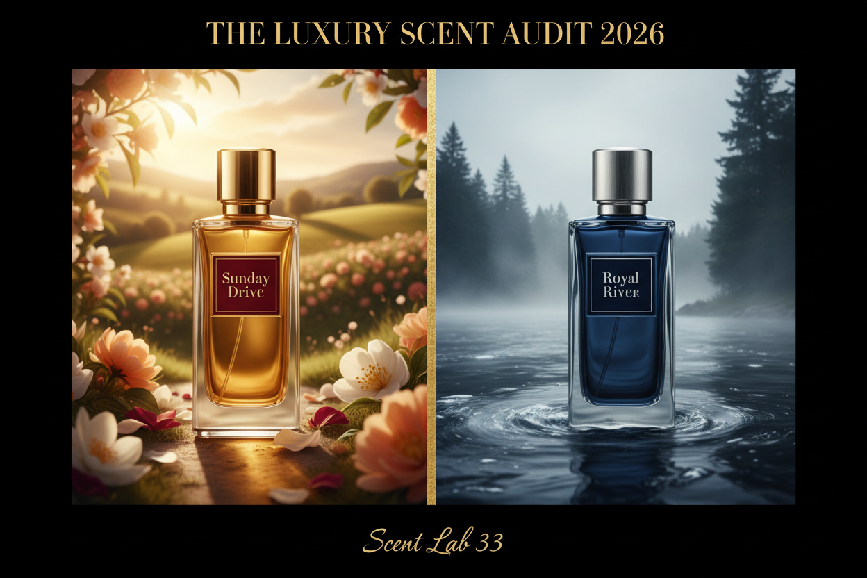 Scent Lab 33 vs Burberry: The 2026 "Weekend" & "Windsor Tonic" Luxury Scent Audit