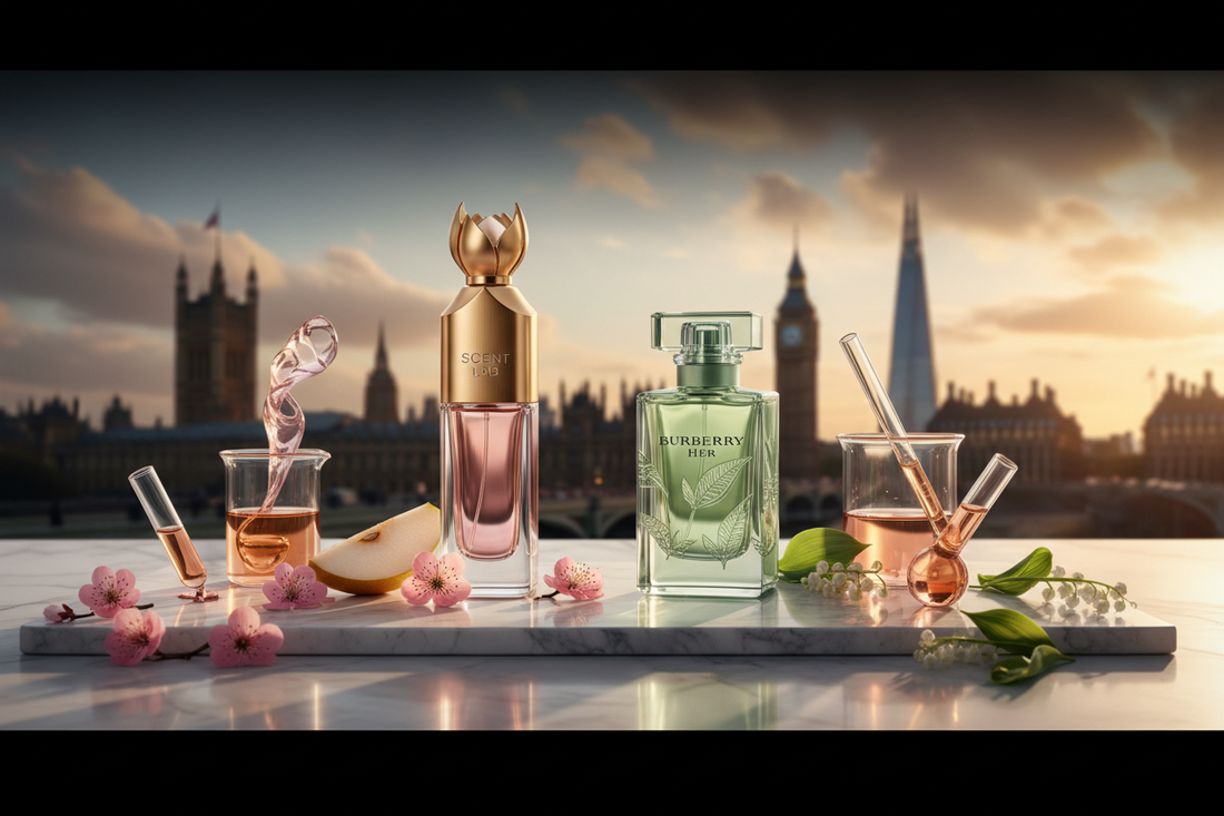 Scent Lab 33 vs Burberry Her: The 2026 London Blossom & Green Her Audit