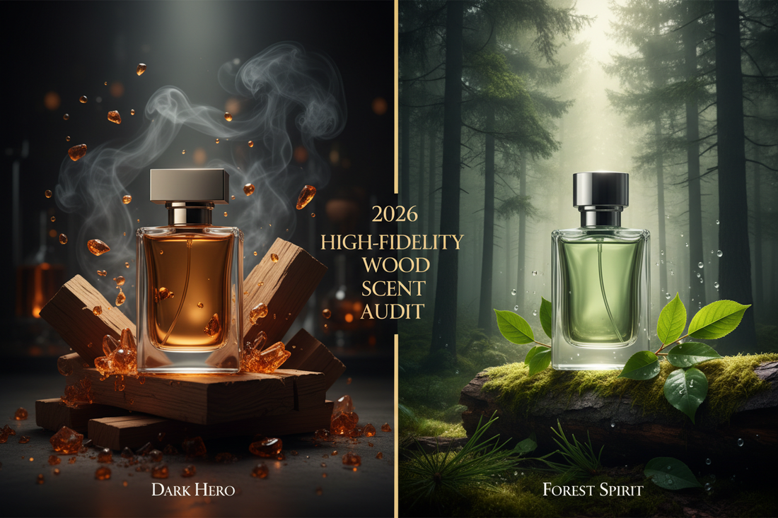 Scent Lab 33 vs Burberry Hero: The 2026 High-Fidelity Wood Scent Audit