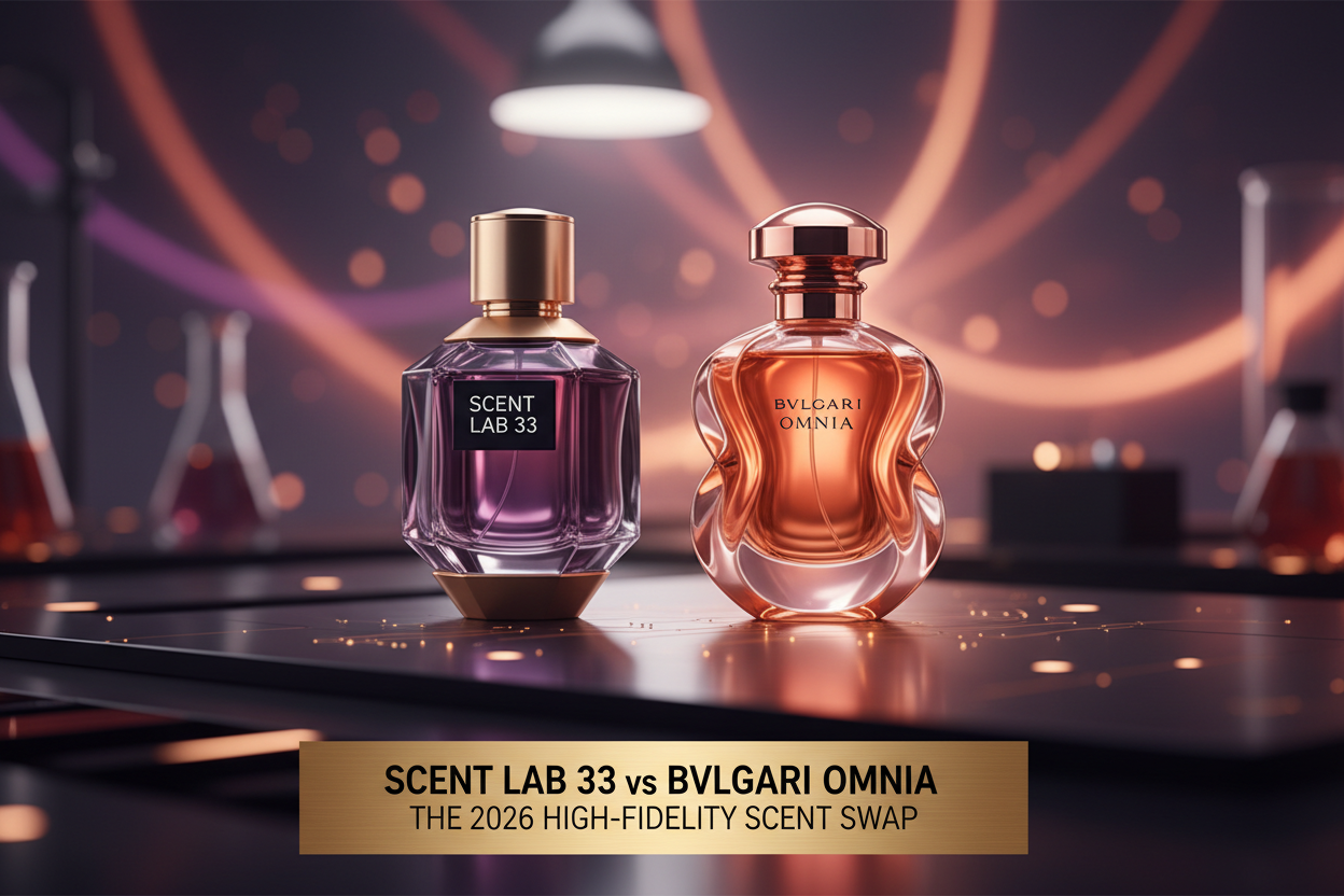Scent Lab 33 vs Bvlgari Omnia: The 2026 High-Fidelity Scent Swap | Scent Lab 33
