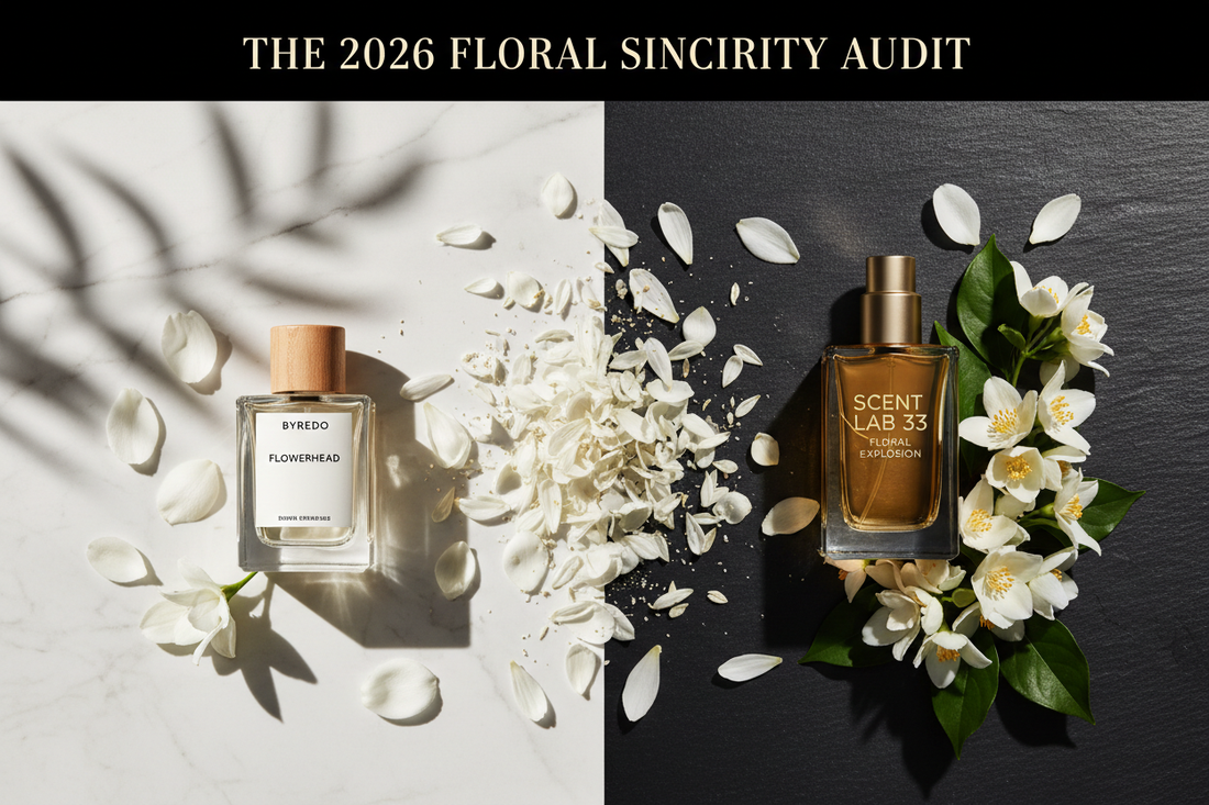 Scent Lab 33 vs Byredo Flowerhead: The 2026 "Floral Sincerity" Scent Audit