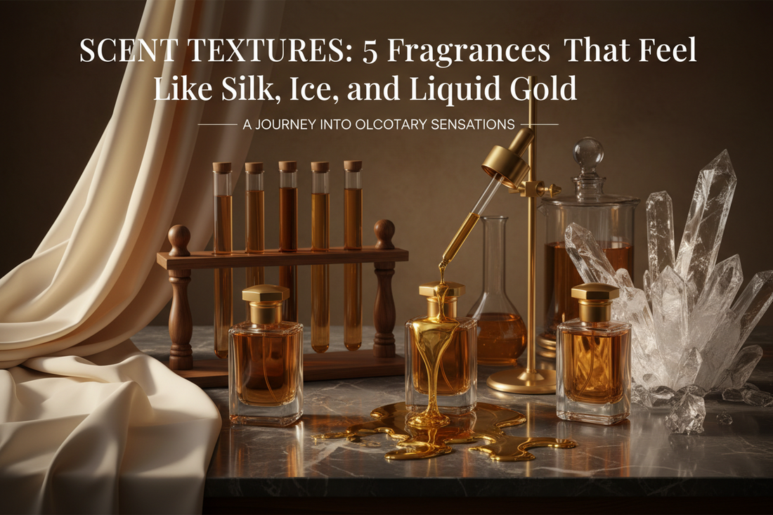 SCENT TEXTURES: 5 Fragrances That Feel Like Silk, Ice, and Liquid Gold