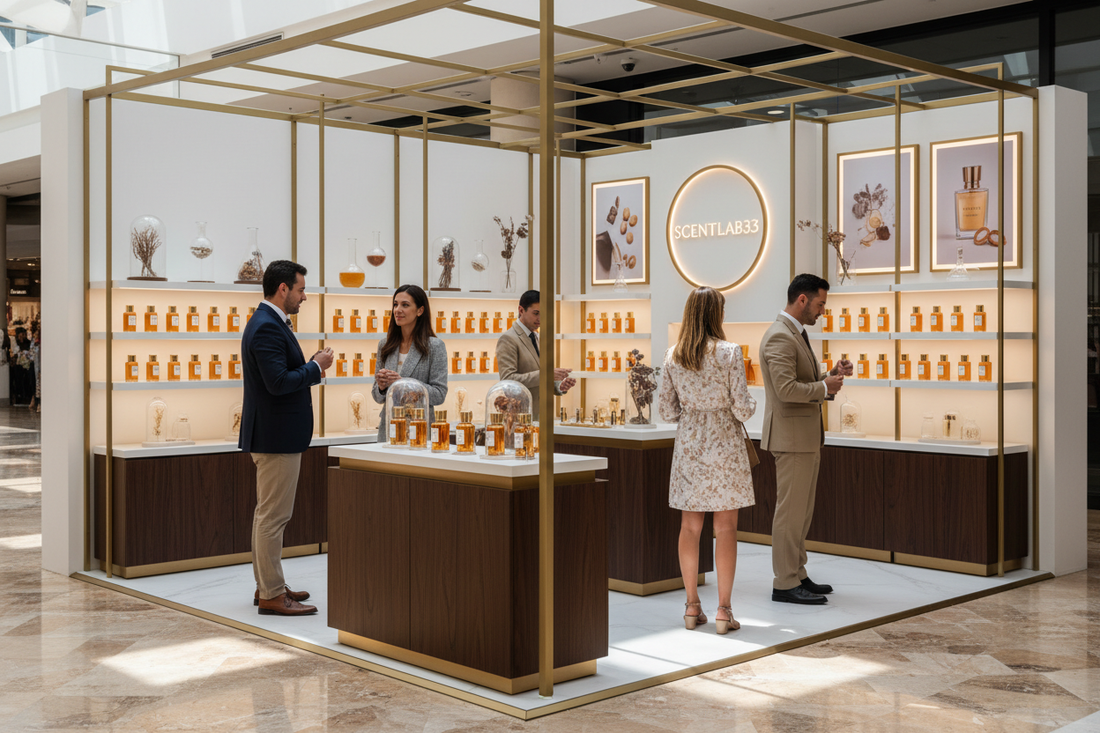 Spotted: The "Wikipedia of Scent" Hits Spain! Scent Lab 33 Pop-Ups Launch in Madrid & Barcelona