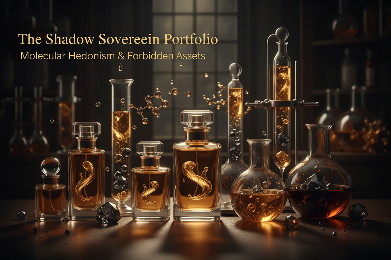 The Shadow Sovereign Portfolio: Molecular Hedonism & Forbidden Assets | Scent Lab 33