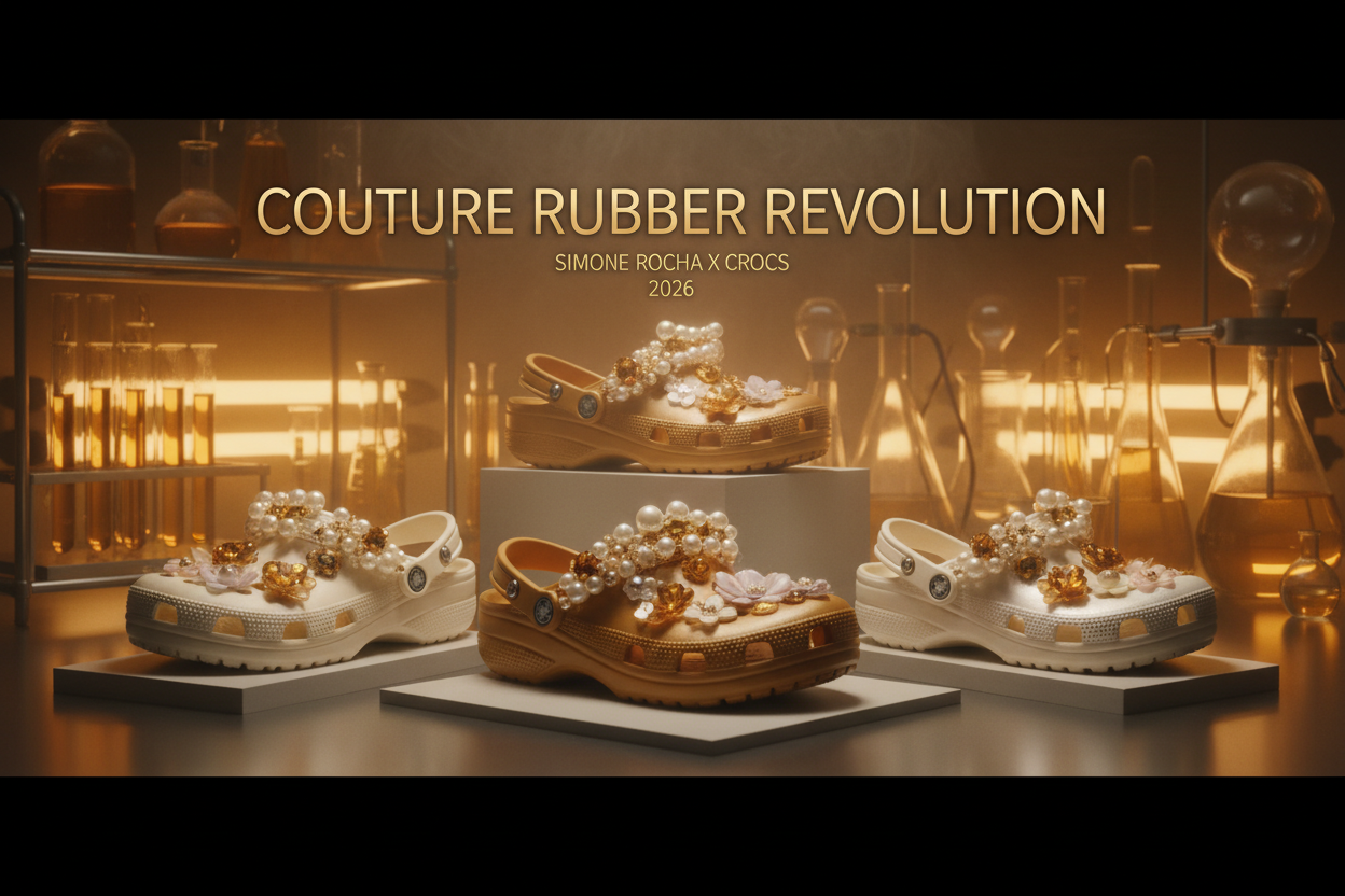 Simone Rocha x Crocs: The Couture Rubber Revolution of 2026 | Scent Lab 33