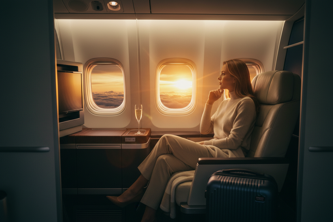 Solo-Luxury: Why the Most Elite Travelers are Flying Alone i