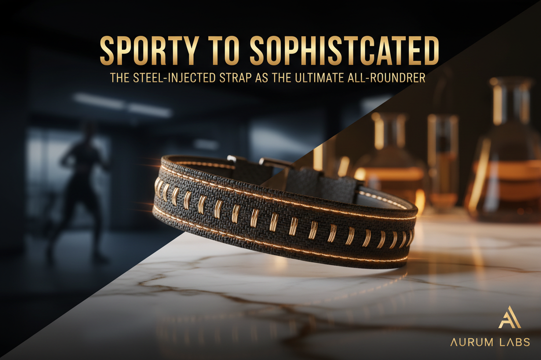 Sporty to Sophisticated: The Steel-Injected Strap as the Ultimate All-Rounder | Scent Lab 33