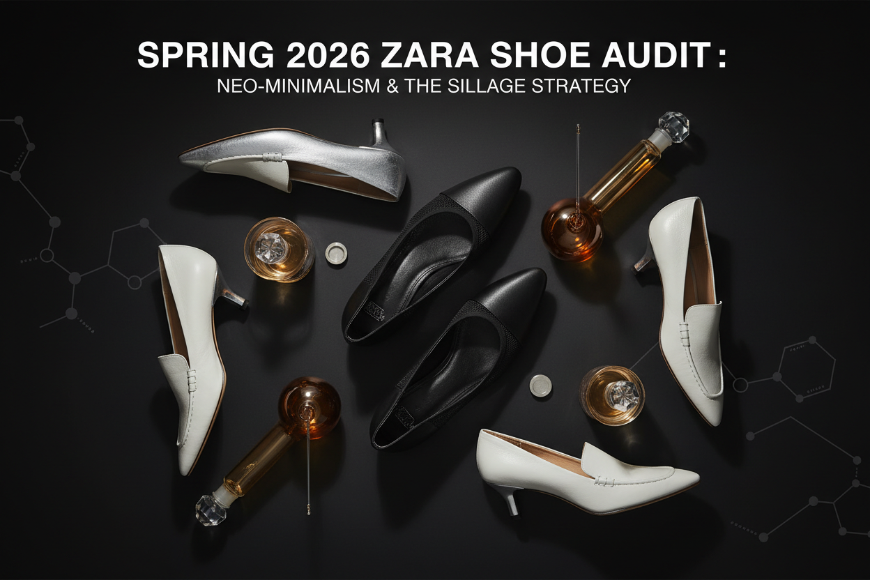 Spring 2026 Zara Shoe Audit: Neo-Minimalism & The Sillage Strategy