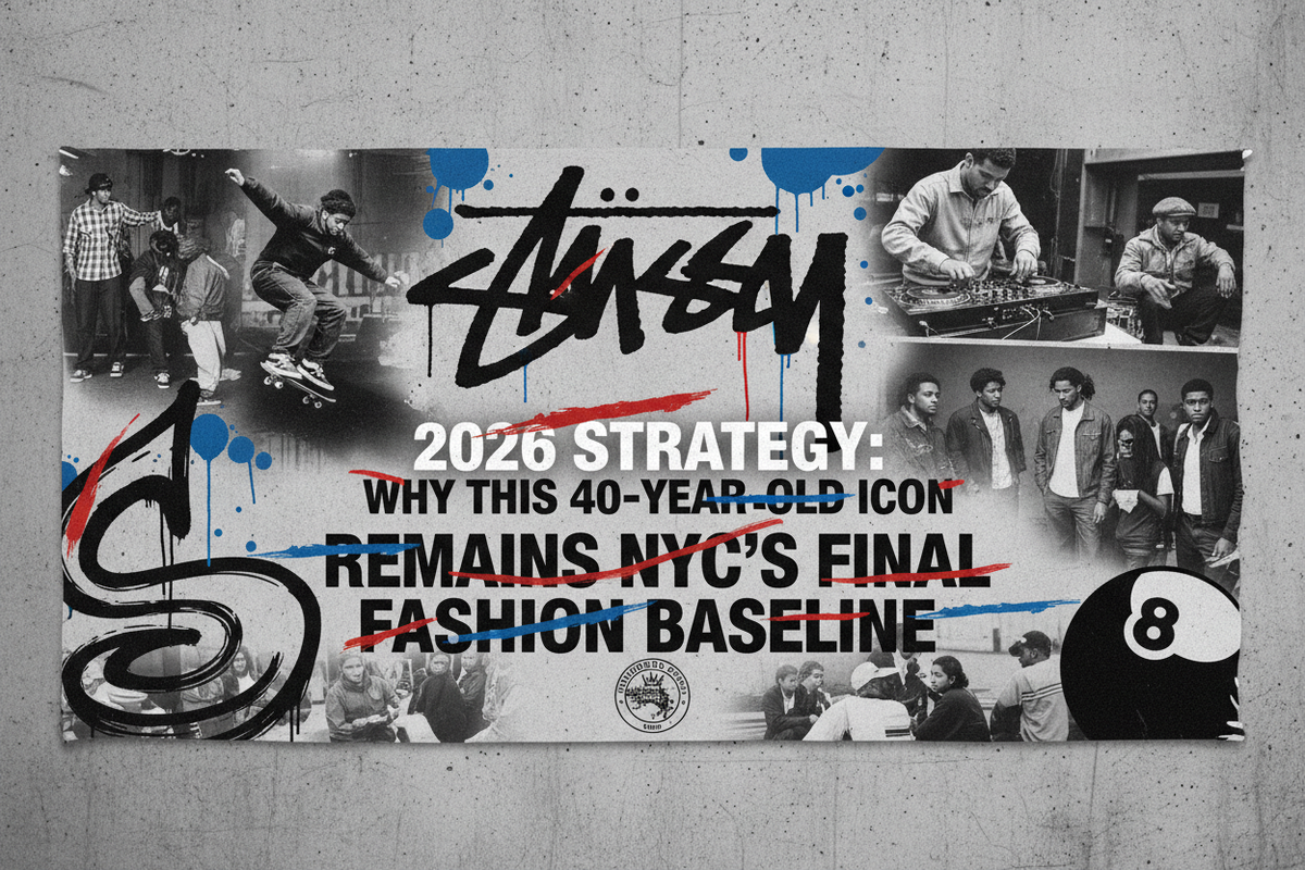Stüssy 2026 Strategy: Why This 40-Year-Old Icon Remains NYC’s Final Fashion Baseline | Scent Lab 33