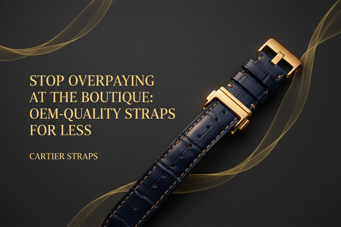 Stop Overpaying at the Boutique: OEM-Quality Cartier Straps for Less