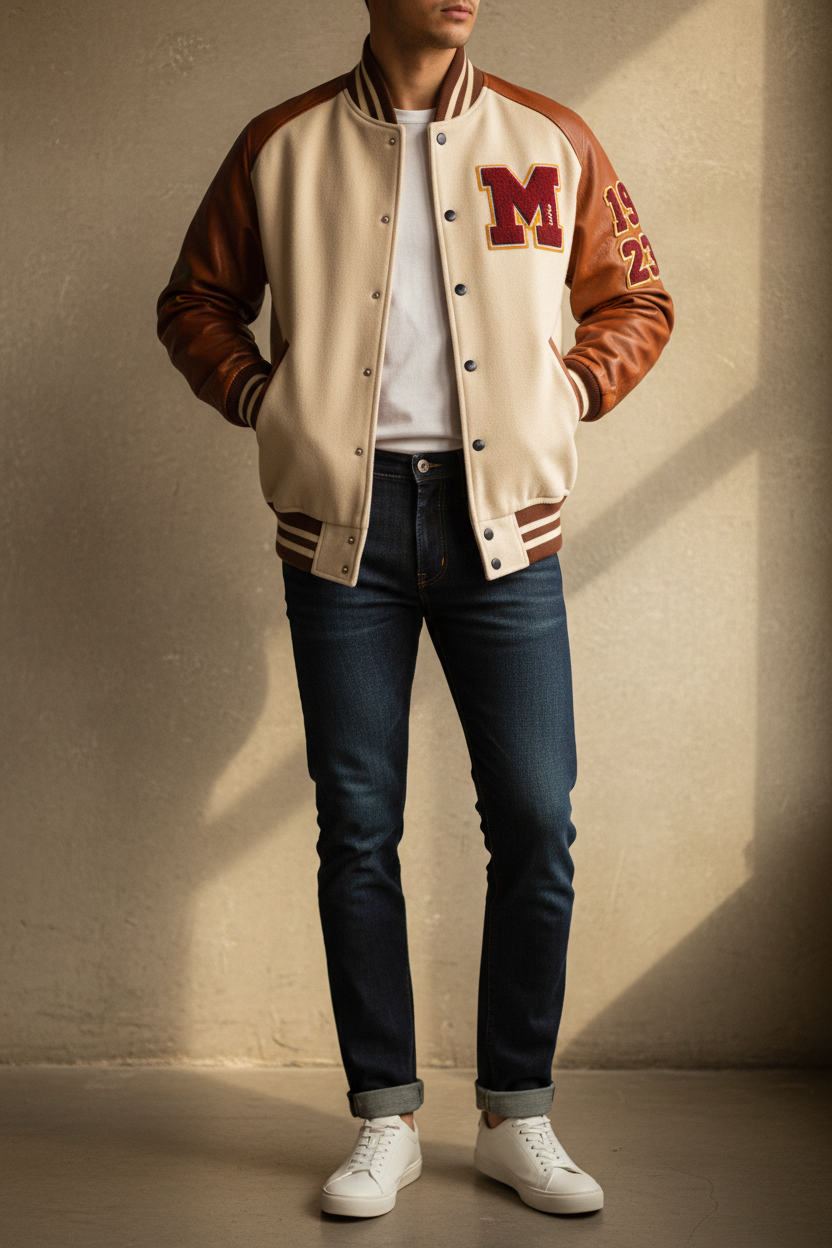 How to Style a Vintage Varsity Jacket in 2026? Ultimate Americana Outfit Guide | Scent Lab 33