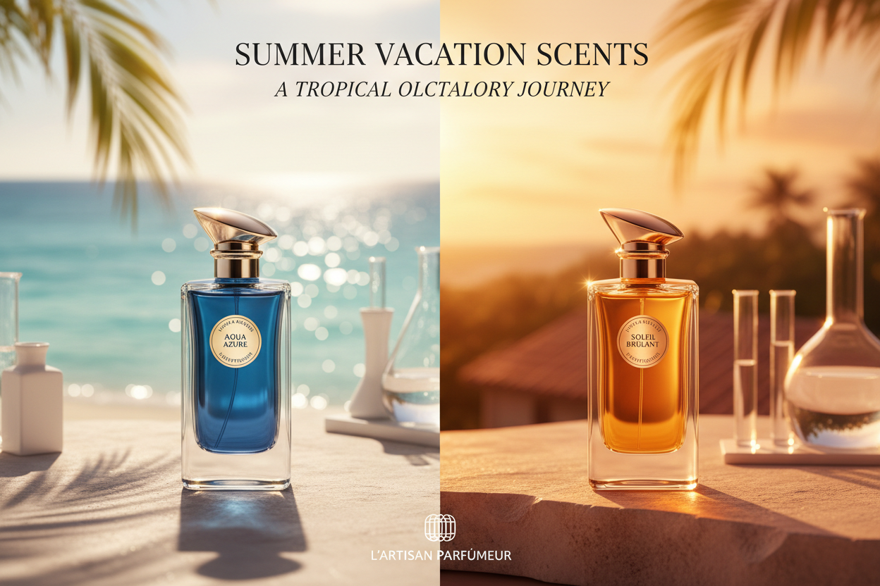 THE VACATION EDIT: LV vs. Scent Lab 33. Which Summer Scent Wins?
