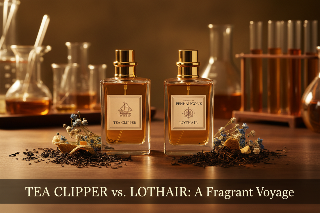The 2026 Aromatic Audit: Scent Lab 33 Tea Clipper vs. Penhaligon’s Lothair