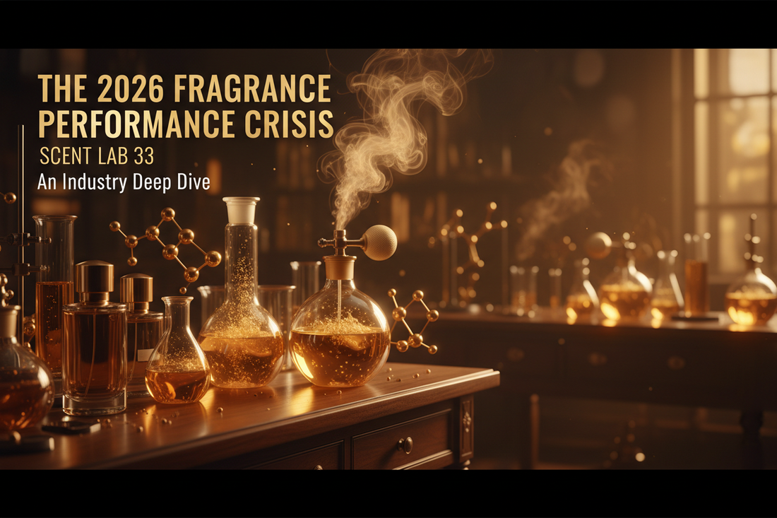 The 2026 Fragrance Performance Crisis: Why Your $450 Perfume Fails vs. Scent Lab 33